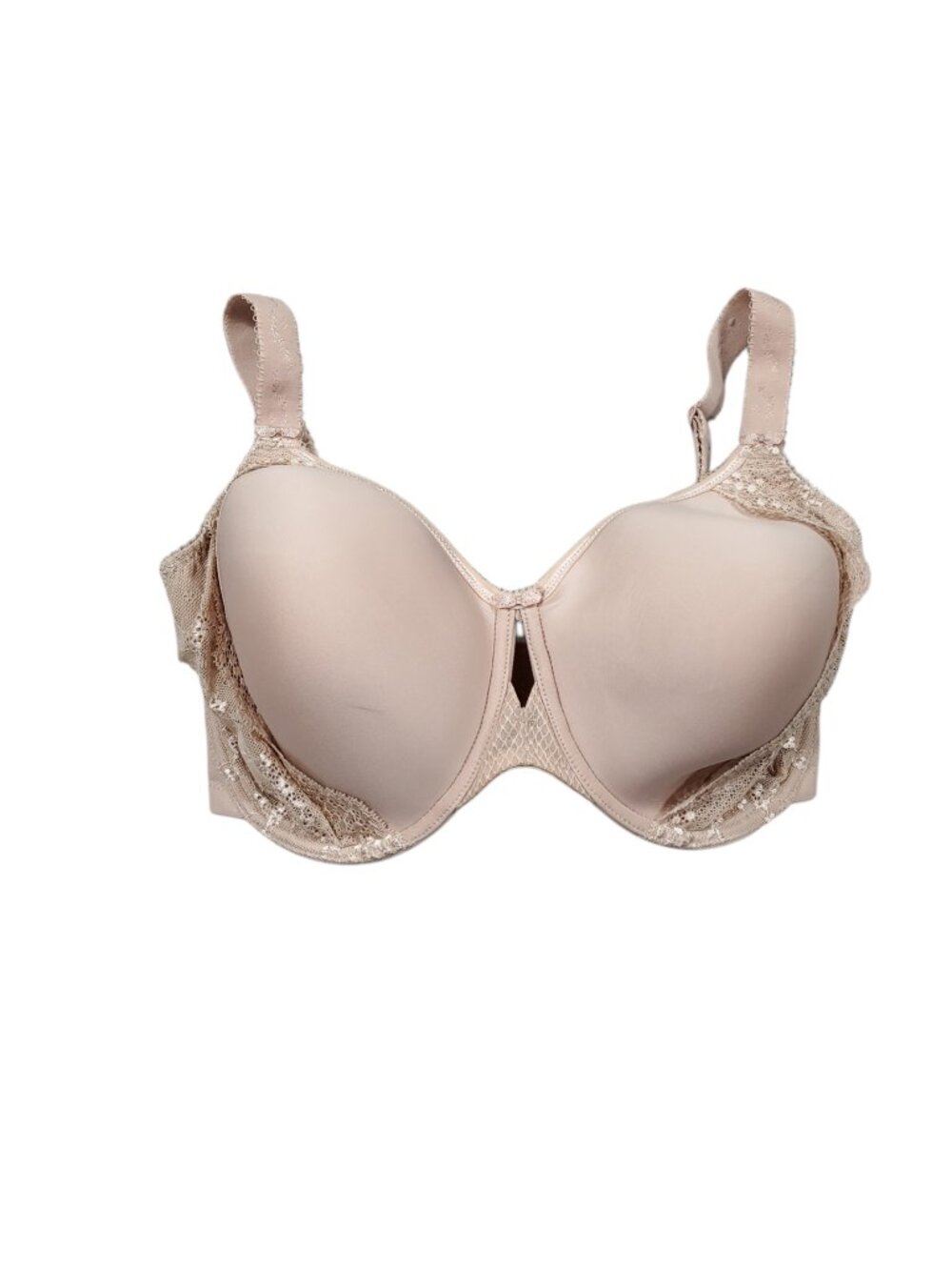 Elomi Charley Bandless Spacer Underwire T-Shirt Bra EL4383FAN Size US 34K UK 34H